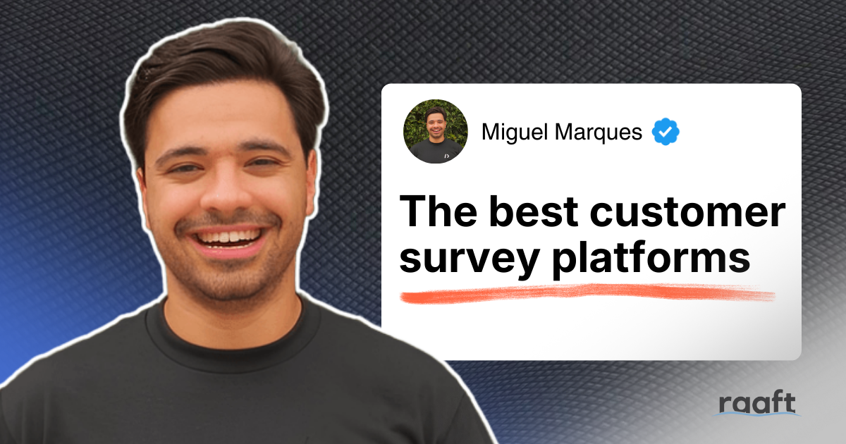 Best customer survey platforms