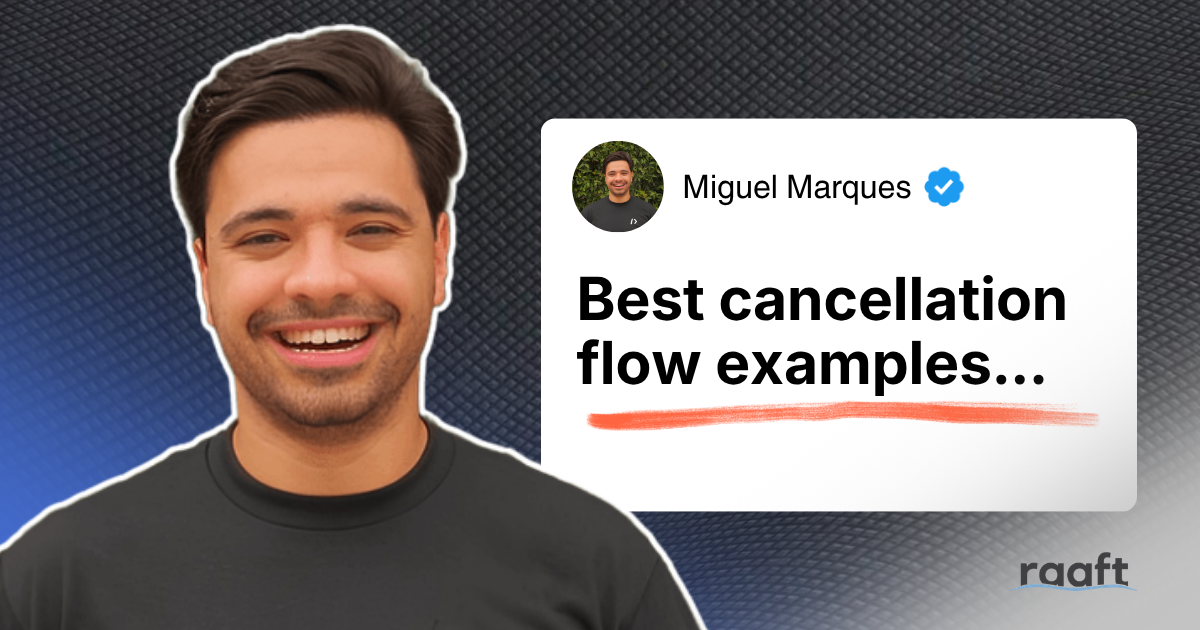 Best cancellation flow examples