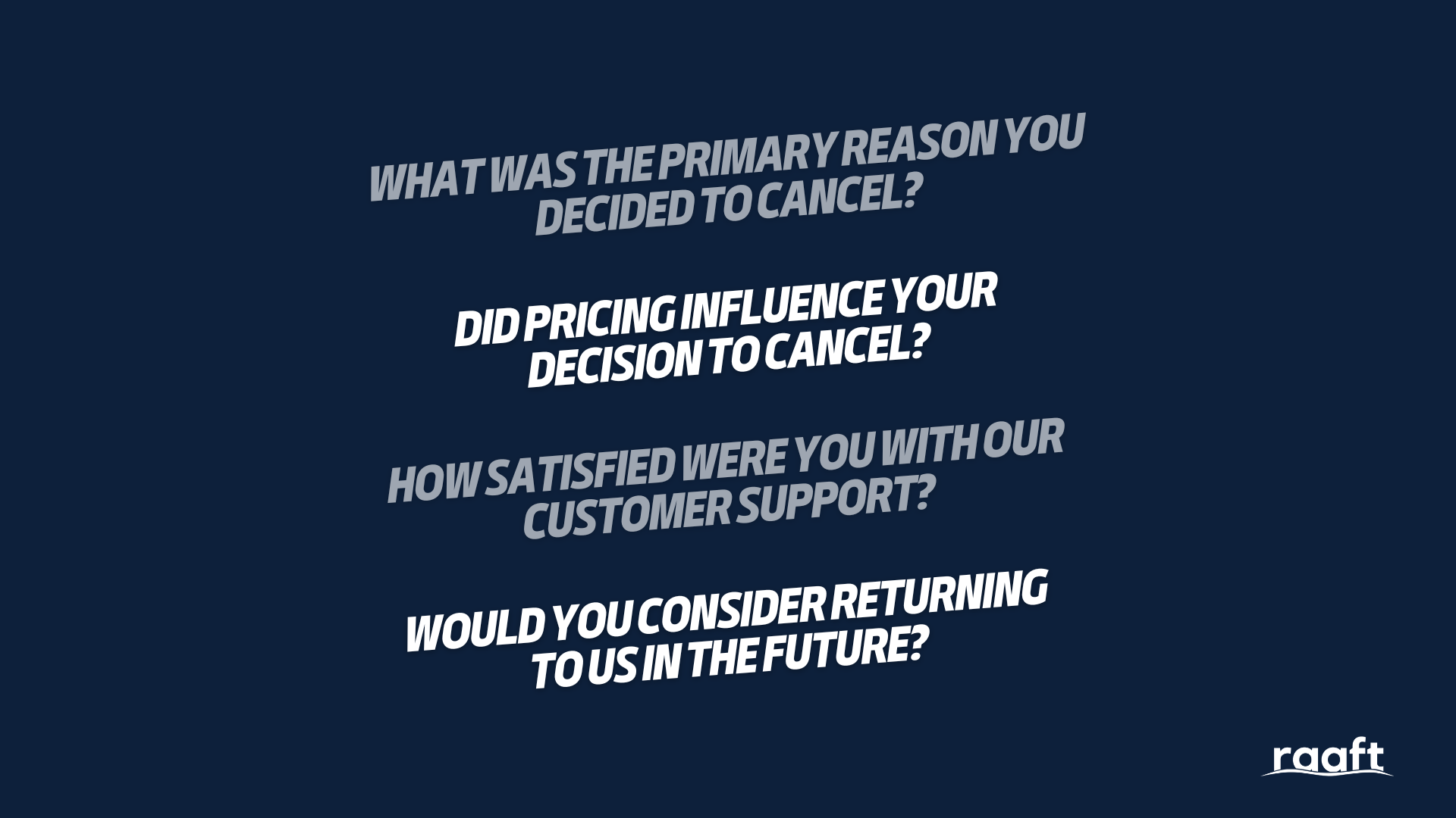 Favorite survey questions