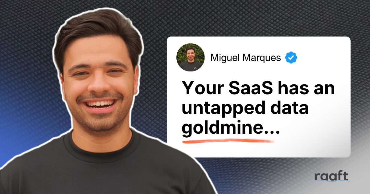 Your SaaS has an untapped data goldmine...